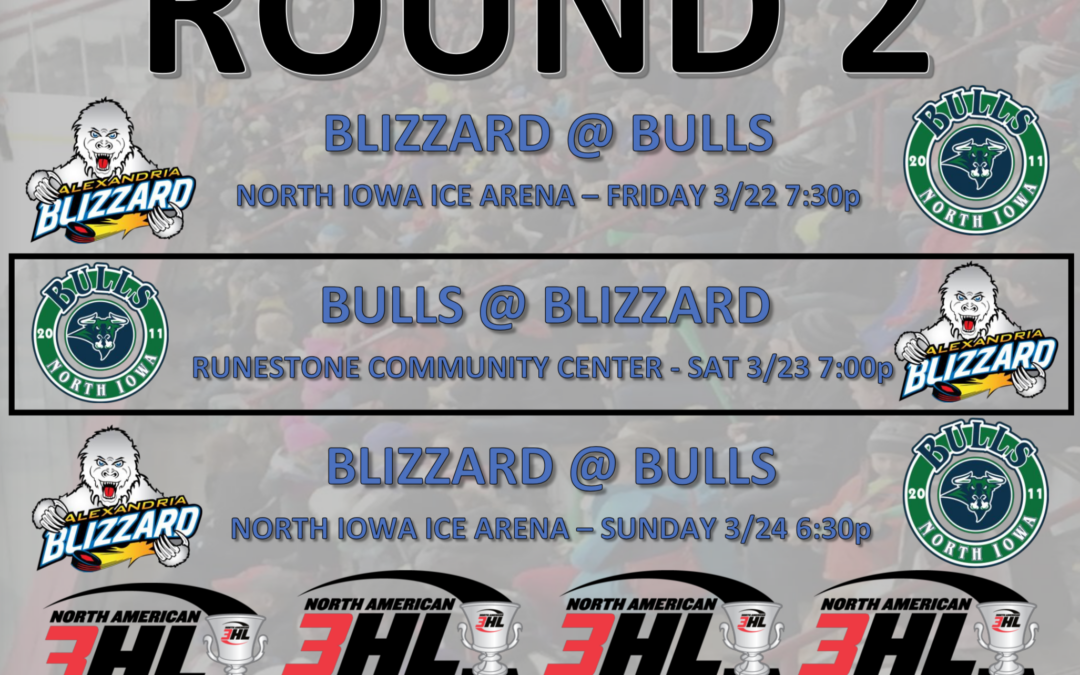 PLAYOFFS ROUND 2 SCHEDULE